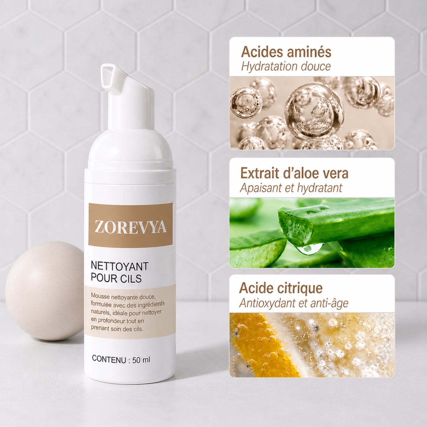 Nettoyant Faux Cils Magnétiques Zorevya™