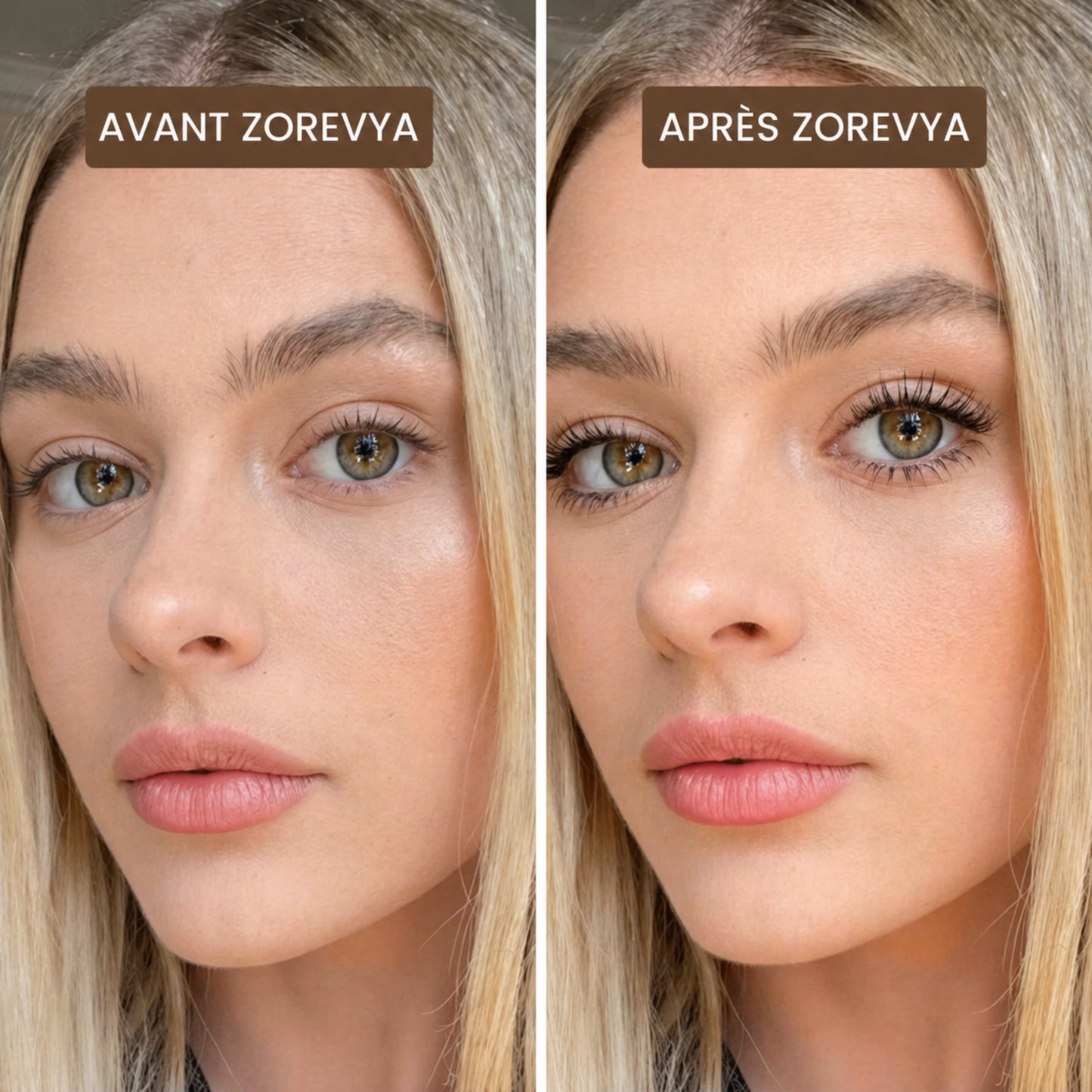 Mascara Zorevya™ - Brosse Métallique
