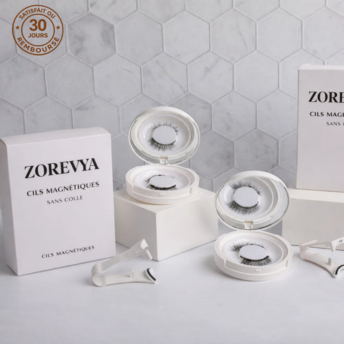 Faux cils magnétiques Zorevya™ sans colle